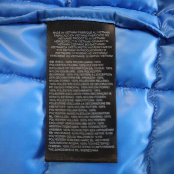 The North Face Men's Sz 2XL Super Sonic Blue Thermoball ECO Full Zip Jacket $210 - Picture 8 of 12